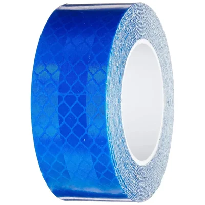 Minsales Blue 40 Meter 50 MM Reflective Tape, Radium, Water Proof