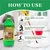 Surie Polex (1 Liter x 5 Pcs) Marble Cleaner For Cleaning Marble, Granite & Tiles