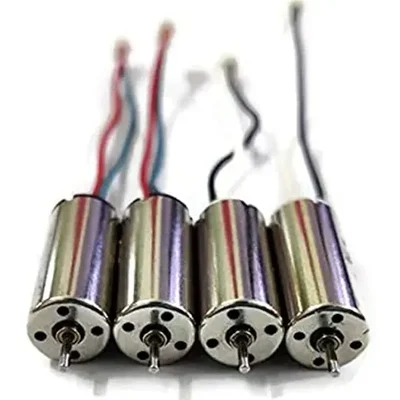 HUMSER 4 Pcs Big RC Drone Motors 3.7V 37000RPM 8x20mm Coreless for Quadcopter Micro Drones