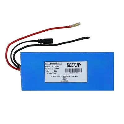  Geekay 36V 10.4Ah Li-Ion E-Cycle Soft Case Battery