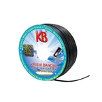 Krishi Bandhu 3000 feet Flat Inline Drip Pipe 20mm, 30cm Hole Spacing with 0.2mm Wall Thickness and 4LPH, 15M
