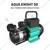Kirloskar 0.5Hp Single Phase Monoblock Pump, 30m Max. Head, 28 LPM, Pipe Size 13x13mm (AQUA KNIGHT 50) - 1 Year Warranty