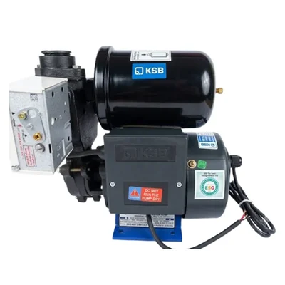 KSB 0.5 HP 0.37kW 220V Single Phase Automatic Pressure Booster Water Pump PERIBOOST PLUS 05