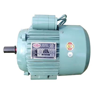 Xlo 0.5Hp 4 Pole Foot Mounted 1Phase Capacitor Start Capacitor Run A.C. Induction Motor With ISI Mark (1 Year Warranty)