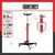 Zaafa 0.5 Ton Transmission Jack, 2000 mm Max. Height For Industrial Use