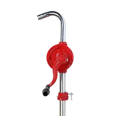 Heavy Duty 1 inch Medium Rotary Barrel Pump With Chrome Pipe