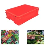 Premium Quality 10 Liter 400x300x120 mm Rectangular Crate