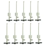 Irrigation Fogger System 4 Way Fogger Assembly Unit with Check Valve for Garden, Greenhouses, Mist Cooling System and Poultry Farm (Pack Of 10)
