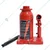 Titan 10 Ton Capacity Iron Red Hydraulic Bottle Jack for Compact SUVs, Mini Truck, Tractor - 395 mm Maximum Lifting Height (6 Months Warranty)