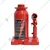 Titan 10 Ton Capacity Iron Red Hydraulic Bottle Jack for Compact SUVs, Mini Truck, Tractor - 395 mm Maximum Lifting Height (6 Months Warranty)