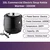 Premium Quality 10L Commercial Electric Soup Kettle Warmer - 1000W