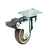 Ackwheel (A-99) Heavy Duty Single Wheel Plate type Castor 50 mm with Brake, Load Capacity 100 Kg (Pack of 4 pcs)
