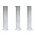 WKM 3pcs X1000ml Polypropylene Measuring Cylinder KT160BI
