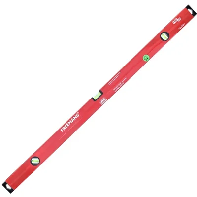 Freemans 1000mm Box Section Aluminium Spirit Level Magnetic Base High Accuracy Precision Measuring Level Tool BSM3100