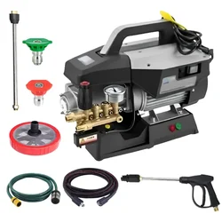Heavy Duty 1700 W, 140 Bar High Pressure Washer With All Required Accessories