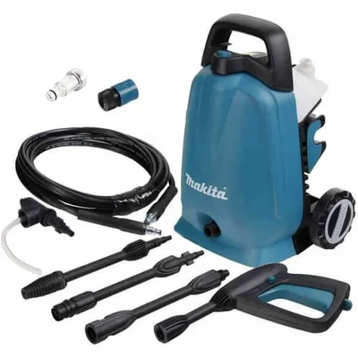 Makita 100 Bar, 1300W High Pressure Car Washer with Accessories (HW102)