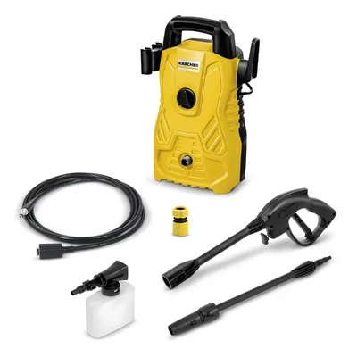 Karcher 1200W, 100 Bar High Pressure Washer With All Required Accessories (K 1 Upright)
