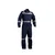 SENSE SAFETY 100% Cotton Boiler Suit, Unisex Blue, Medium, 225 GSM, Retardant, Multiple Pockets, Reflective Tape