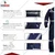 SENSE SAFETY 100% Cotton Boiler Suit, Unisex Blue, Medium, 225 GSM, Retardant, Multiple Pockets, Reflective Tape