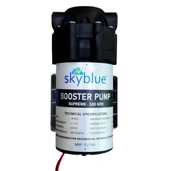 Sky Blue 100 GDP Supreme RO Booster Fogger Pump for Fogger Kit System (1 Year Warranty)