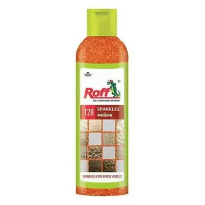 Pidilite Roff 100g Copper Colour T28 Sparkles Admix for Epoxy Based Tile Grout for Sparkling Joints of Tiles, Stones