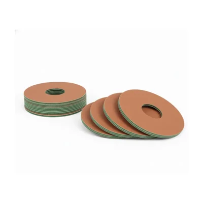 100X16 mm (4-inch) #100 Grit Fiber Sanding Disc of Angle Grinder for Metal and Wood Smoothening, pack of 100