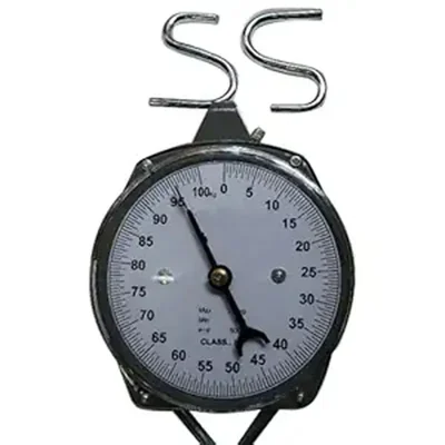 Metis 100 kg Capacity Hook Type Hanging Weighing Scale,( Multicolour)   