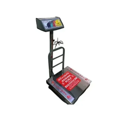 Everfast 220V Dual LED Industrial Weight Tracking Stainless Steel Platform Scale