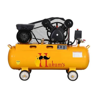 Hukums 100L Air Compressor with 2HP Copper Winding Motor, 8 Bar Max. Pressure