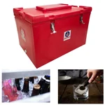 Global Star 100 Litre Insulated Chiller Ice-Box with Vending Lid and Drainage Hole for Medical, Party, Travel Purpose.