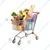 Bigapple Pack Of 2 European Style Heavy Weight King Shopping Trolley, 100L Capacity | BA-ES100