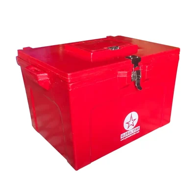Global Star 50 Litre Insulated Chiller Ice-Box with Vending Lid, 8 to 12 hrs Insulation Support for Picnic and Outing