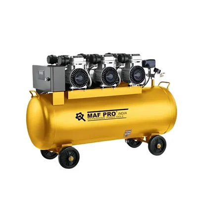 MAF PRO 100 L Oil Free Air Compressor With 5.8 HP Copper Winding Motor (MPOFC-100)