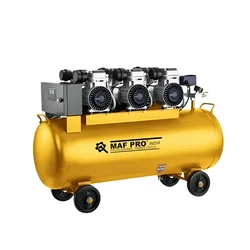 MAF PRO 100 L Oil Free Air Compressor With 5.8 HP Copper Winding Motor (MPOFC-100)