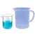 Bello 2pcs Polypropylene Beakers of 100ml & 250ml Capacity with Graduation Marks for Laboratory