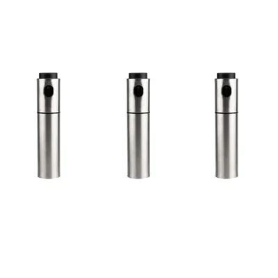 Smart Chef 100ml Stainless Steel Commercial Kitchen Cooking Oil Sprayer Mister ZJ-302 Pack of 3