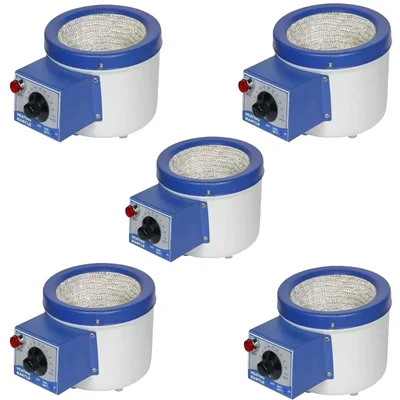Droplet 5pcs, 100ml Aluminum Heating Mantle with Temperature Controller