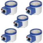 Droplet 5pcs, 100ml Aluminum Heating Mantle with Temperature Controller