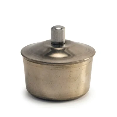 Cometek 100ml Pack of 1 Laboratory Spirit Lamp Stainless Steel Wick Control Ratchet Knob