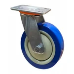 Heavy Duty 110 kg Load Capacity 4 inch (100 mm) Swivel Type Double Ball Bearing Anti Static PU Caster Wheel