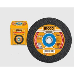 Ingco 100mm (4") 100 Pcs Abrasive Metal Cutting Disc Set (MCD10105100)