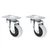 Heavy Duty 4 inch / 100 mm Pack Of 2 Swivel Type Single Ball Bearing PP Caster Wheel