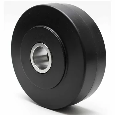Heavy Duty 100 x 32 MM / 4 x 1.25 Inch PP Block Wheel With Ball Bearing 