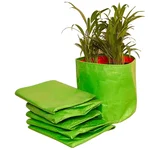 Siddhi 350 GSM 24 x 24 inch HDPE Grow Bag for Garden, Nursery (Pack of 100 pieces)