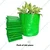 Siddhi 350 GSM 15 x 15 inch HDPE Grow Bag for Garden, Nursery (Pack of 100 pieces)