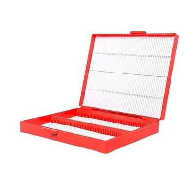 SBT Instruments Slide Box for 100 Slides with Index