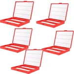 SBT Instruments 25 Pack Slide Box for 100 Slides Each including Index, Plastic Material