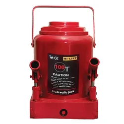Hi-Lift 100 Ton Bottle Jack-515 mm Max Lifting Height for Large Commercial Trucks,Military Vehicles & Large Trailers