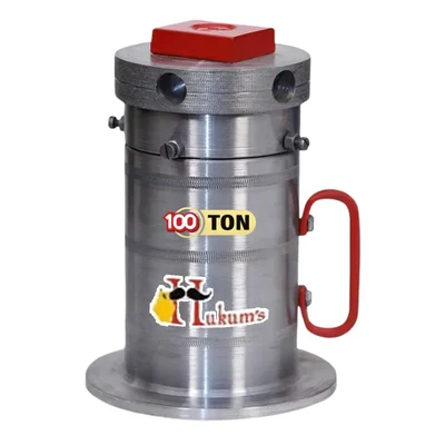 Hukums 100 Ton Capacity Mechanical Screw Jack for Truck, Trailers, Tipper Truck, etc. - 410 mm Max. Lifting Height