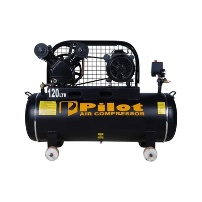 Pilot 120L 3HP Motor Belt Driven Air Compressor (2065)